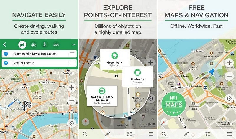 Виртуальная карта maps me