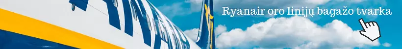 Keičiasi Ryanair oro linijų rankinio bagažo tvarka