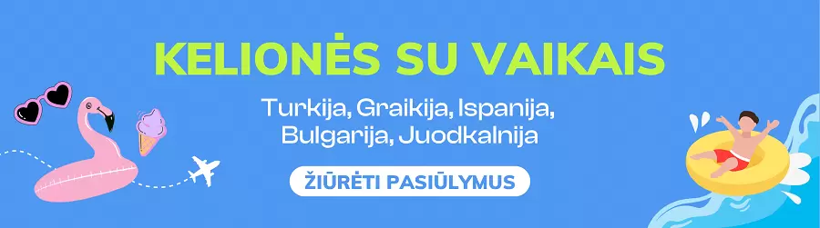 Kelionės su vaikais