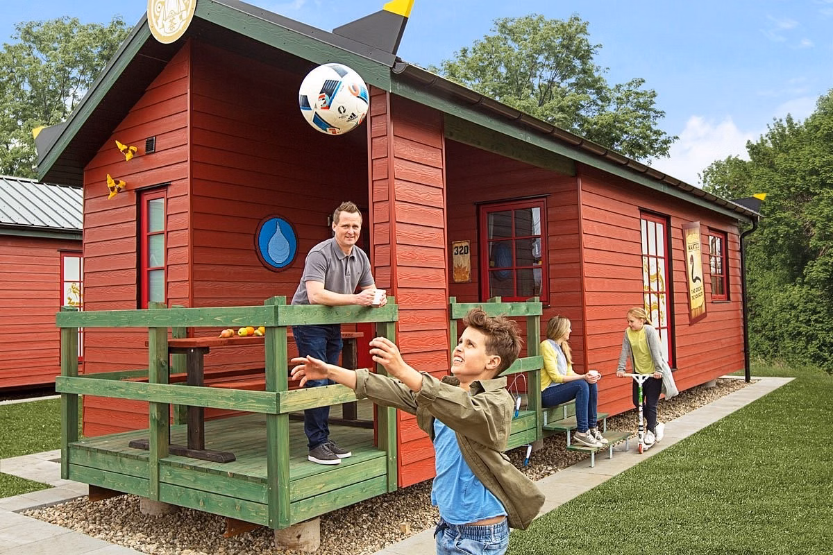 Kelionė į Legolendą, Legoland Village Hostel