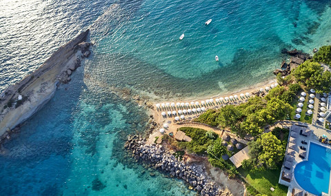Rudens atostogos Kefalonijoje: 4★ White Rocks viešbutis su pusryčiais už