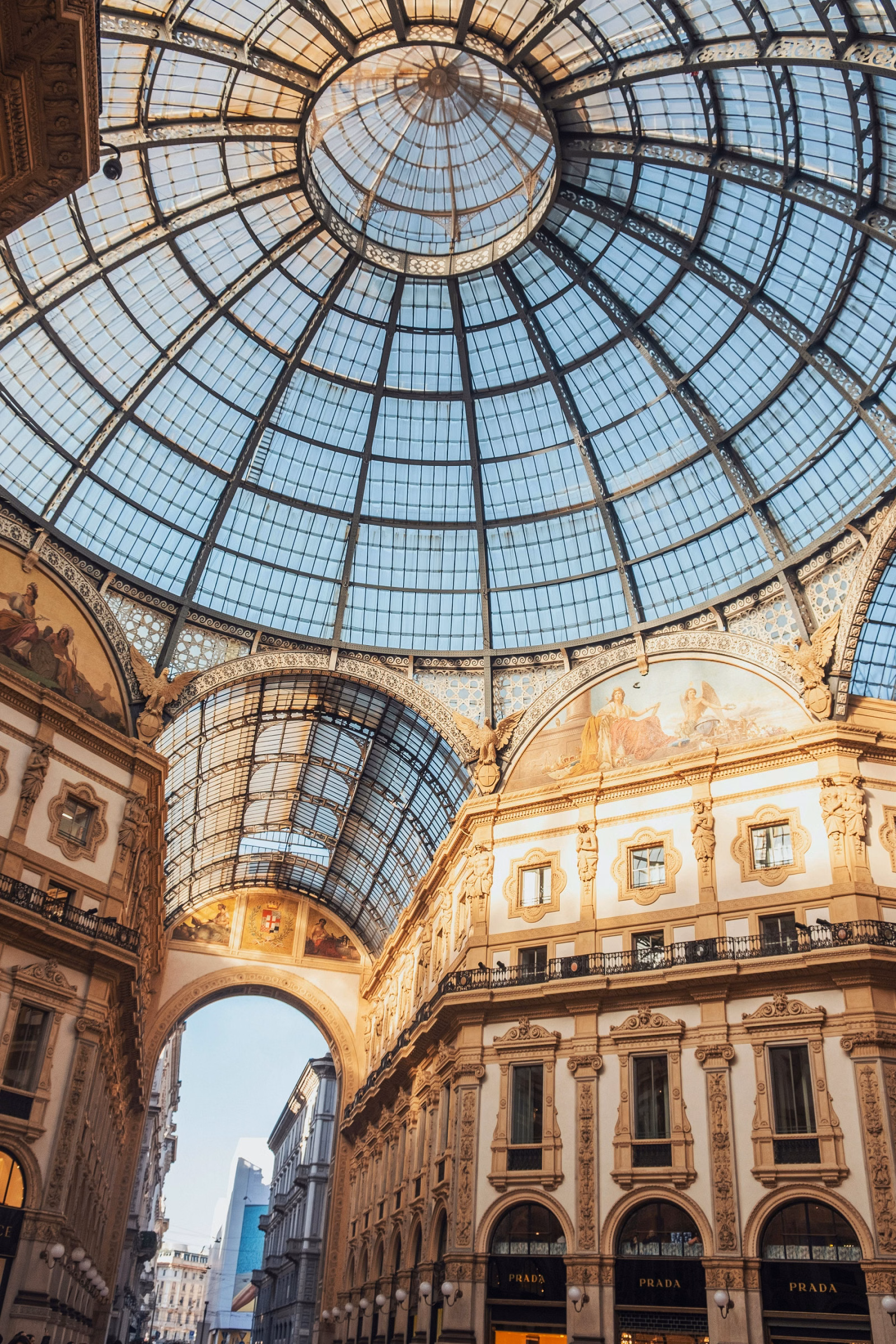 Pasivaikščiok Galleria Vittorio Emanuele II