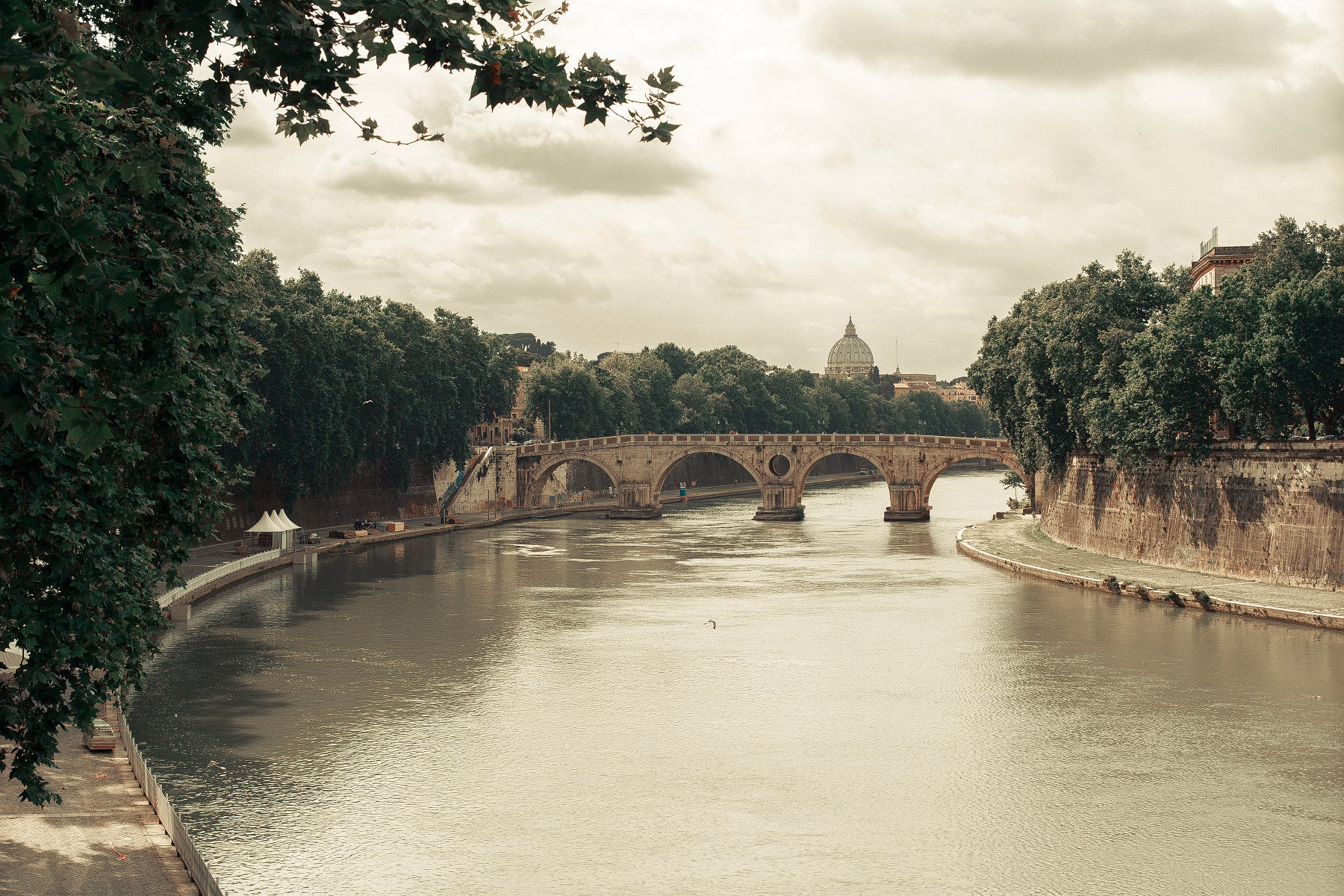 Autentiškas romėnų gyvenimas Trastevere rajone