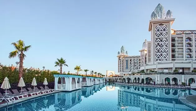 Pašėlusios atostogos Turkijoje: 5★ Granada Luxury Belek viešbutis su ULTRA VISKAS ĮSKAIČIUOTA