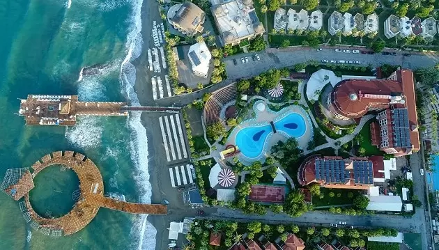 Poilsis Turkijoje: 5★ Palmeras Beach viešbutis su ultra viskas įskaičiuota