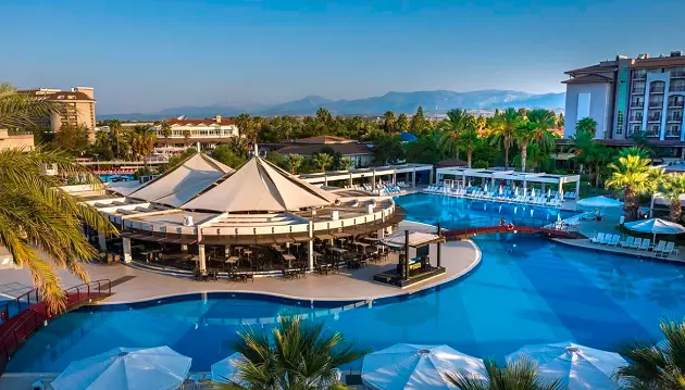 Šiluma lepinanti Turkija: 5★ Sunis Elita Beach Resort & SPA viešbutis su ultra viskas įskaičiuota