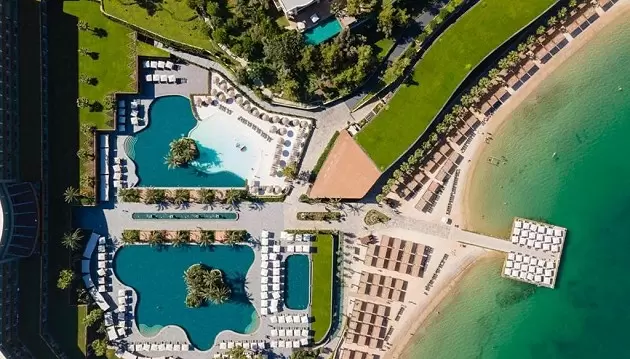 Atostogos Turkijos kurorte Bodrume: VIP poilsis 5★ Vogue Hotel Supreme Bodrum viešbutyje su ultra viskas įskaičiuota