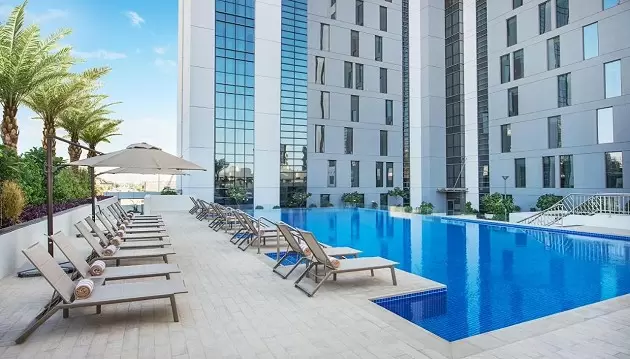 Atostogų malonumai Dubajuje: apsistokite verslo klasės 3★ viešbutyje Hampton by Hilton Dubai Airport su pusryčiais
