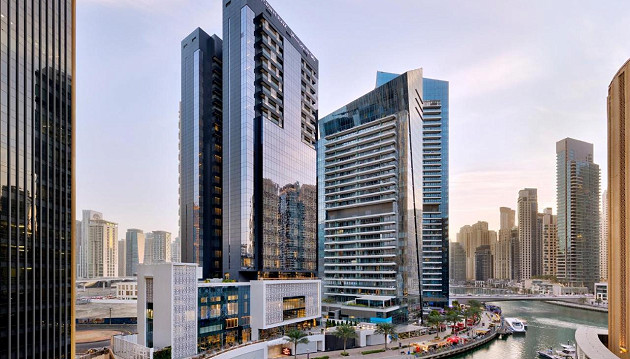 Prabangios atostogos Dubajuje: įspūdingas 5★ viešbutyje Crowne Plaza Dubai Marina