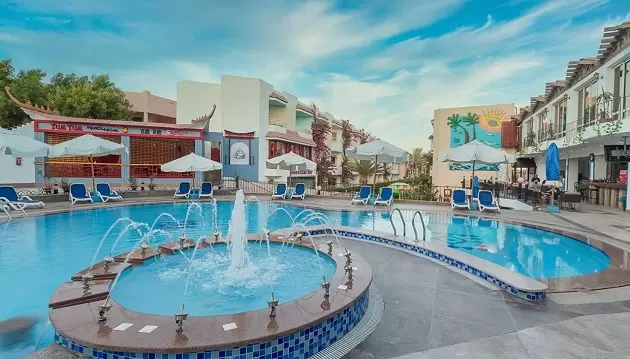 Svajonių atostogos prie Raudonosios jūros: 4★ viešbutis Mina Mark Beach Resort Hurghada su viskas įskaičiuota