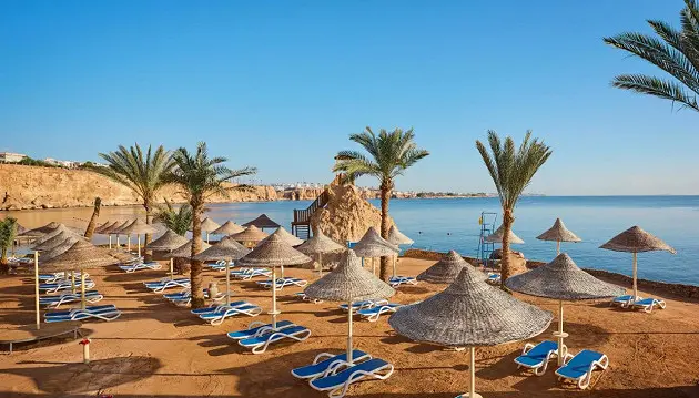 Atostogos Raudonosios jūros pakrantėje Egipte: 5★ viešbutis Dreams Beach Resort Sharm El Sheikh su viskas įskaičiuota