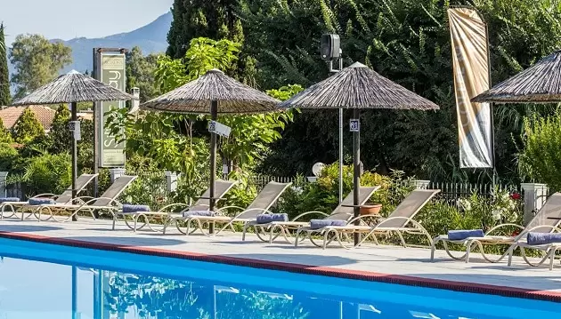Ramus poilsis Korfu saloje: atsipalaiduokite 3★ viešbutyje Silver Bay su pusryčiais