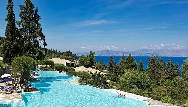 Savaitė nuostabaus poilsio Korfu saloje: 4★ Aeolos Beach Resort viešbutis su viskas įskaičiuota