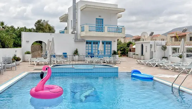 Poilsinės atostogos gyvybingoje Kretos saloje: 3★ viešbutis Kasapakis