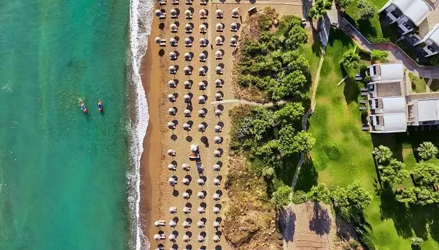 Prabangus ir kokybiškas poilsis Kretoje: apsistokite 4★ viešbutyje Agapi Beach Resort su viskas įskaičiuota