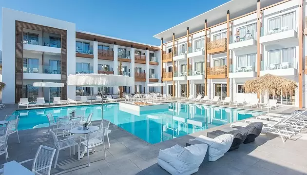 Tik suaugusiems: 5★ Enorme Ammos Beach Resort viešbutis Kretos saloje su pusryčiais ir vakarienėmis