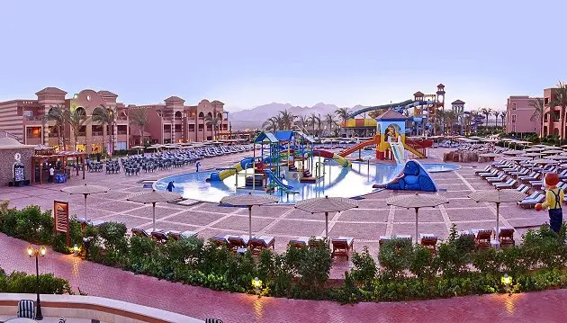 Kelionė į Egiptą: pasinerkite į atostogas 5★ Charmillion Club Aqua Park viešbutyje su VISKAS ĮSKAIČIUOTA Šarm El Šeiche