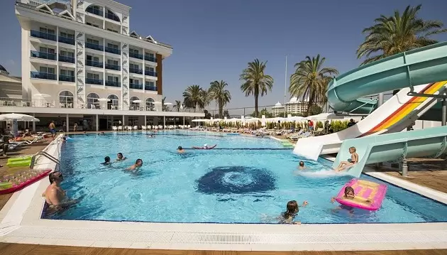 Ramios atostogos Turkijoje: apsistokite 5★ viešbutyje Palm World Resort & SPA su viskas įskaičiuota