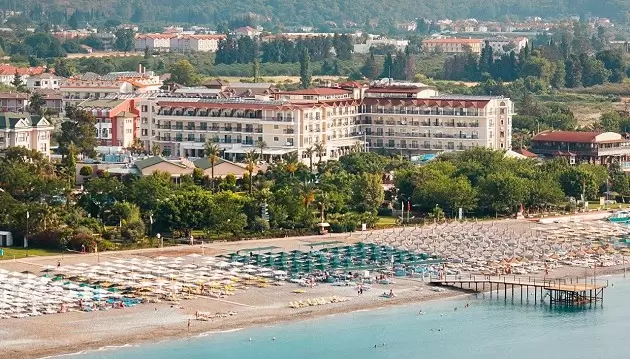 Saulėtas poilsis Turkijoje: atsipalaiduokite 5★ viešbutyje L'oceanica Beach Resort Hotel su ultra viskas įskaičiuota
