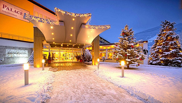 Slidinėjimo kelionė Austrijos kalnuose: apsistokite nuostabiame 4★ viešbutyje Johannesbad Hotel Palace